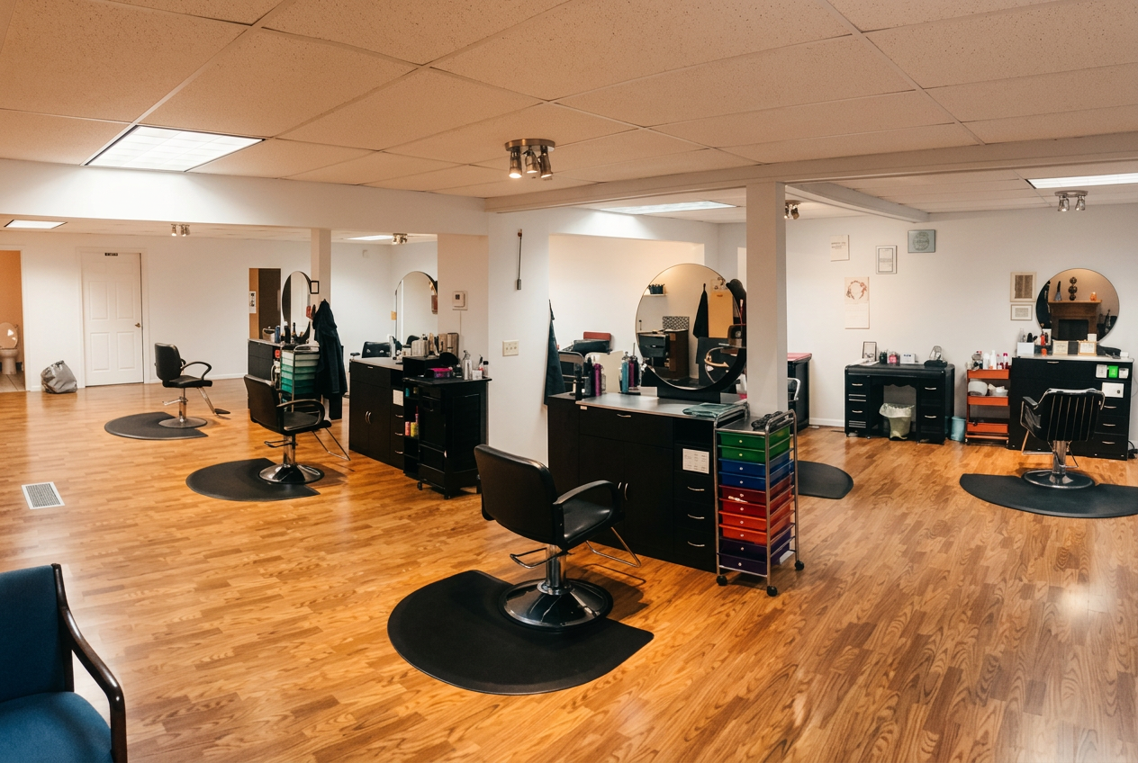 Salon Sabino interior in Jacksonville, IL